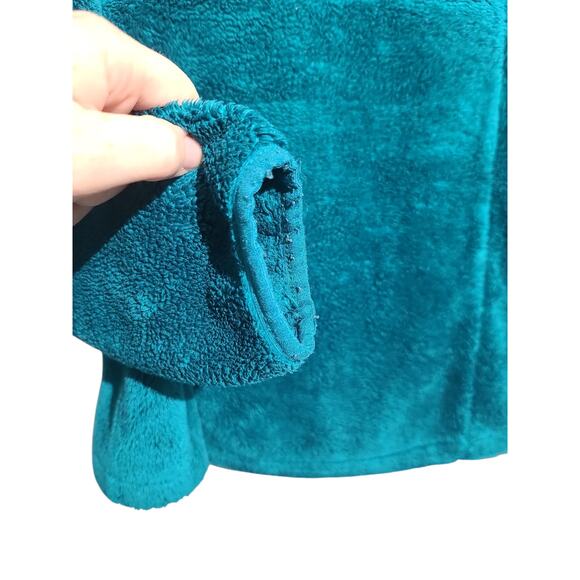 The North Face Blue Green Osito 2 Jacket Size Medium - Picture 8 of 8